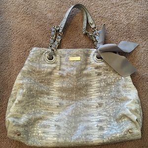 Kate Spade snakeskin print bag (read description)